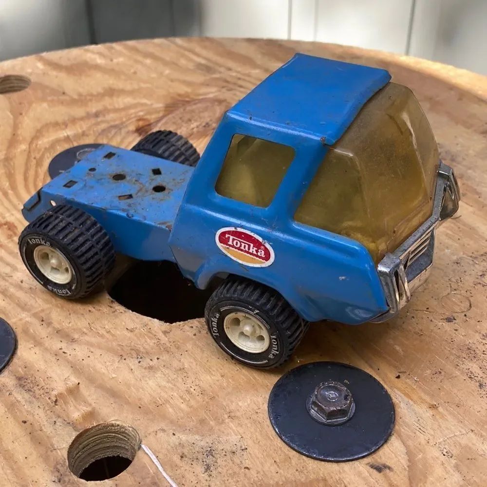 Vintage Blue Tonka Truck